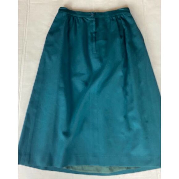 Vintage Tailored Sir for Her Wool Suit Christmas Holiday Green-Measures … - Picture 12 of 12